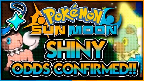 pokemon sun and moon shiny odds